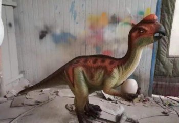 北碚抽象恐龍雕塑制造，動物雕塑，玻璃鋼恐龍雕塑展品