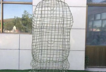 萬(wàn)盛鏤空孔子雕塑訂做，景區(qū)雕塑，鐵藝古代人物雕塑定價(jià)